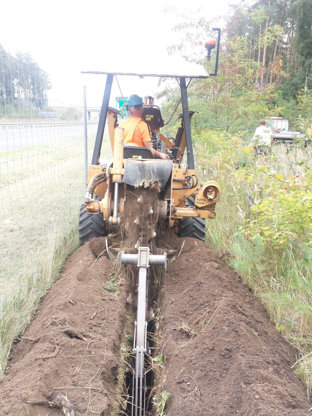 koparka łańcuchowa trencher